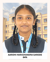 Aarohi Sarode 84%