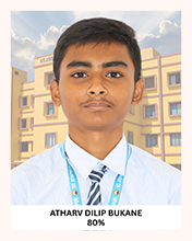 Atharv Bukane 80%