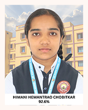 Himani Chobitkar 92.6%