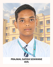Prajwal Sonwane 81%